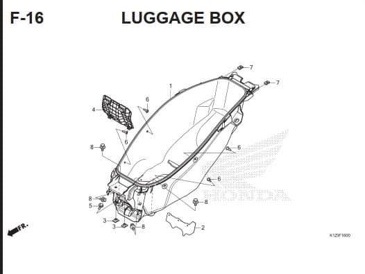 F-16 Luggage Box