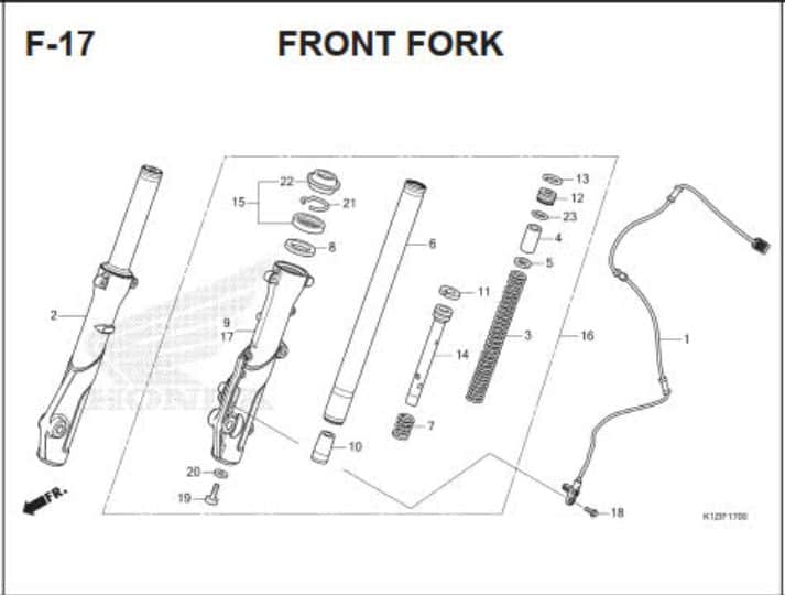 F-17 Front Fork