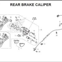 F-17 Rear Brake Caliper