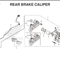 F-17 Rear Brake Caliper