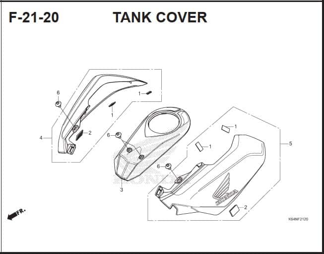 F-21-20 Tank Cover