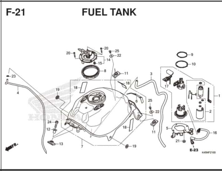 F-21 Fuel Tank