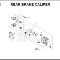 F-21 Rear Brake Caliper