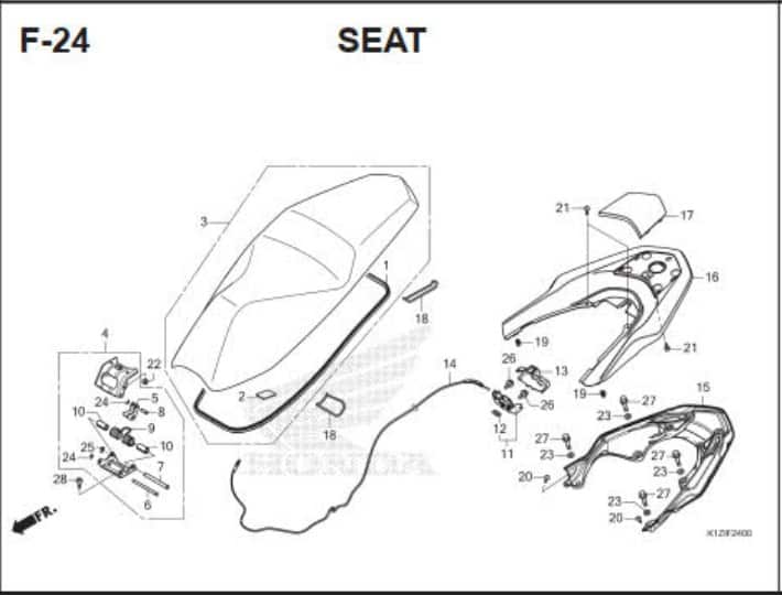 F-24 Seat