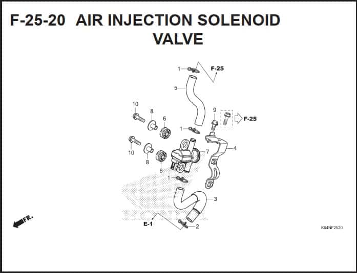 F-25-20 Air Injection Solenoid Valve