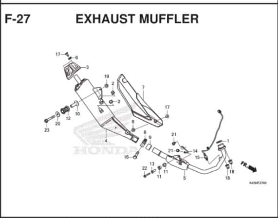 F-27 Exhaust Muffler