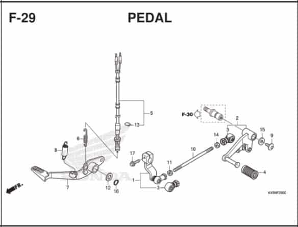 F-29 Pedal