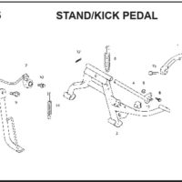 F-35 Stand Kick Pedal