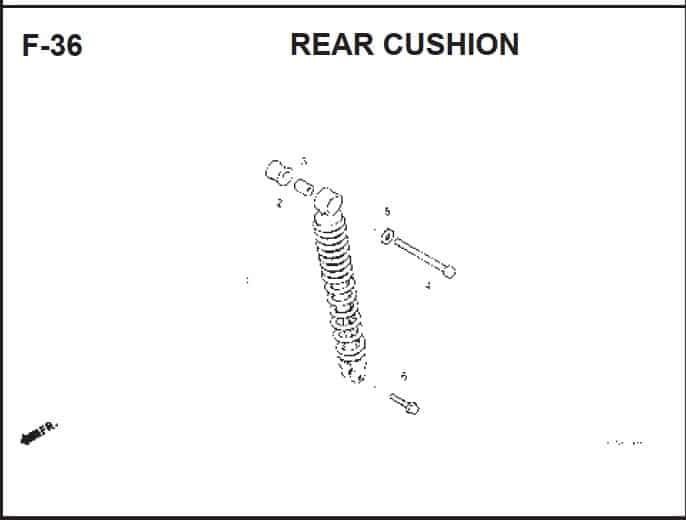 F-36 Rear Cushion