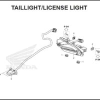 F-36 Taillight License Light