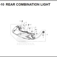F-38-10 Rear Combination Light