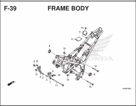 F-39 Frame Body