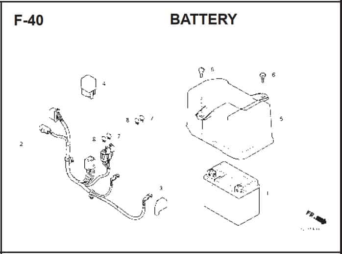 F-40 Battery