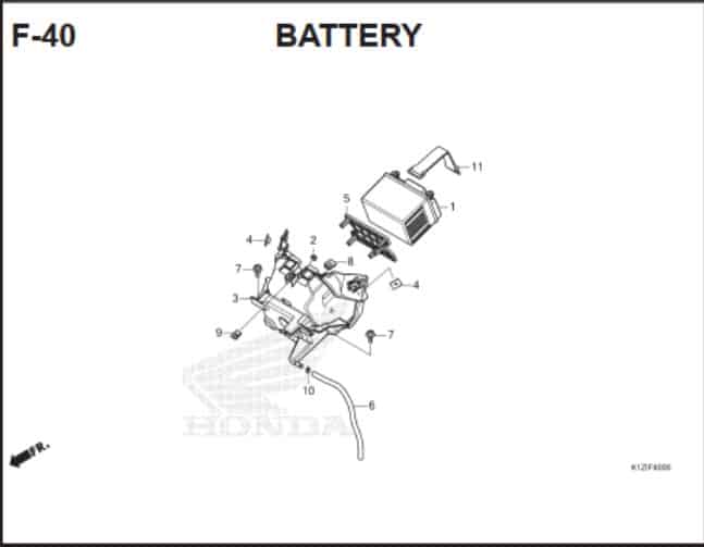 F-40 Battery