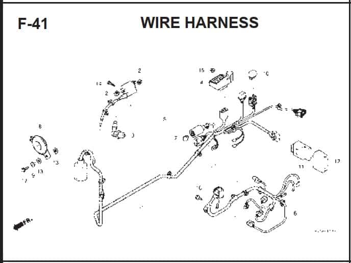 F-41 Wire Harness