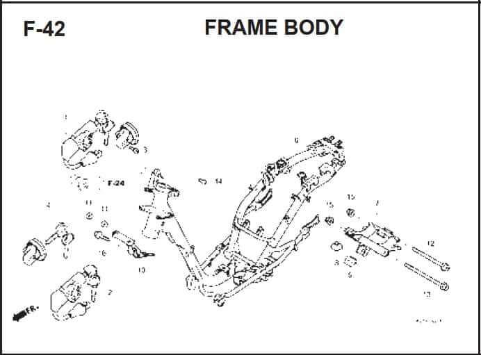 F-42 Frame Body