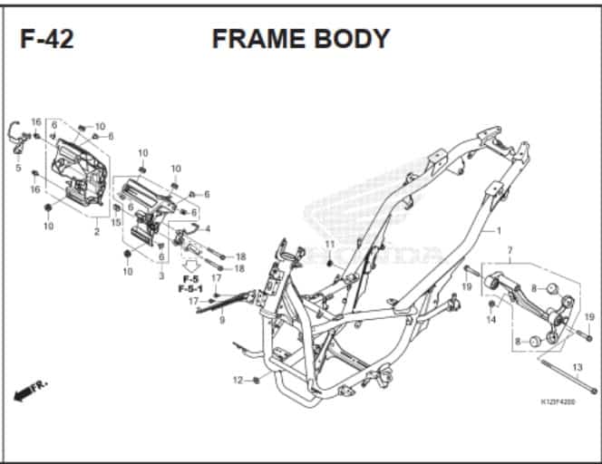 F-42 Frame Body