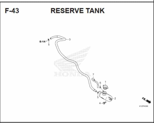 F-43 Reserve Tank