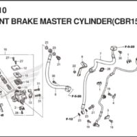 F-5-10 Front Brake Master Cylinder (CBR150RA)