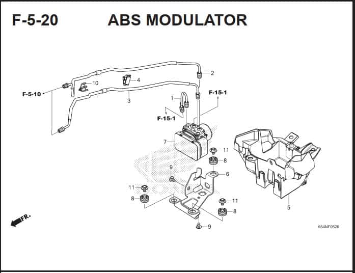 F-5-20 ABS Modulator