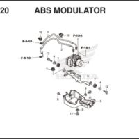F-5-20 ABS Modulator – Katalog Suku Cadang Honda New CBR 150R K45R