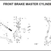 F-5 Front Brake Master Cylinder