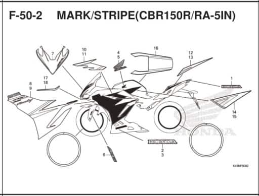 F-50-2 Mark Stripe