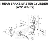 F-6-1- Rear Brake Master Cylinder (WW150AHV)
