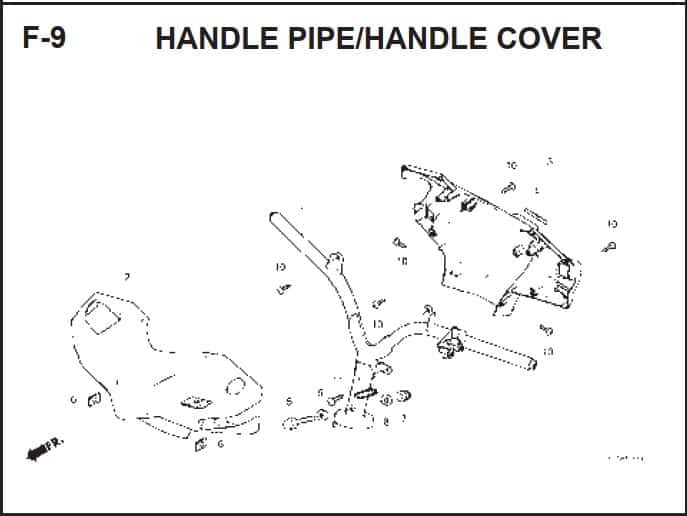 F-9 Handle Pipe