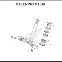 F-9 Steering Stem