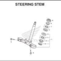 F-9 Steering Stem