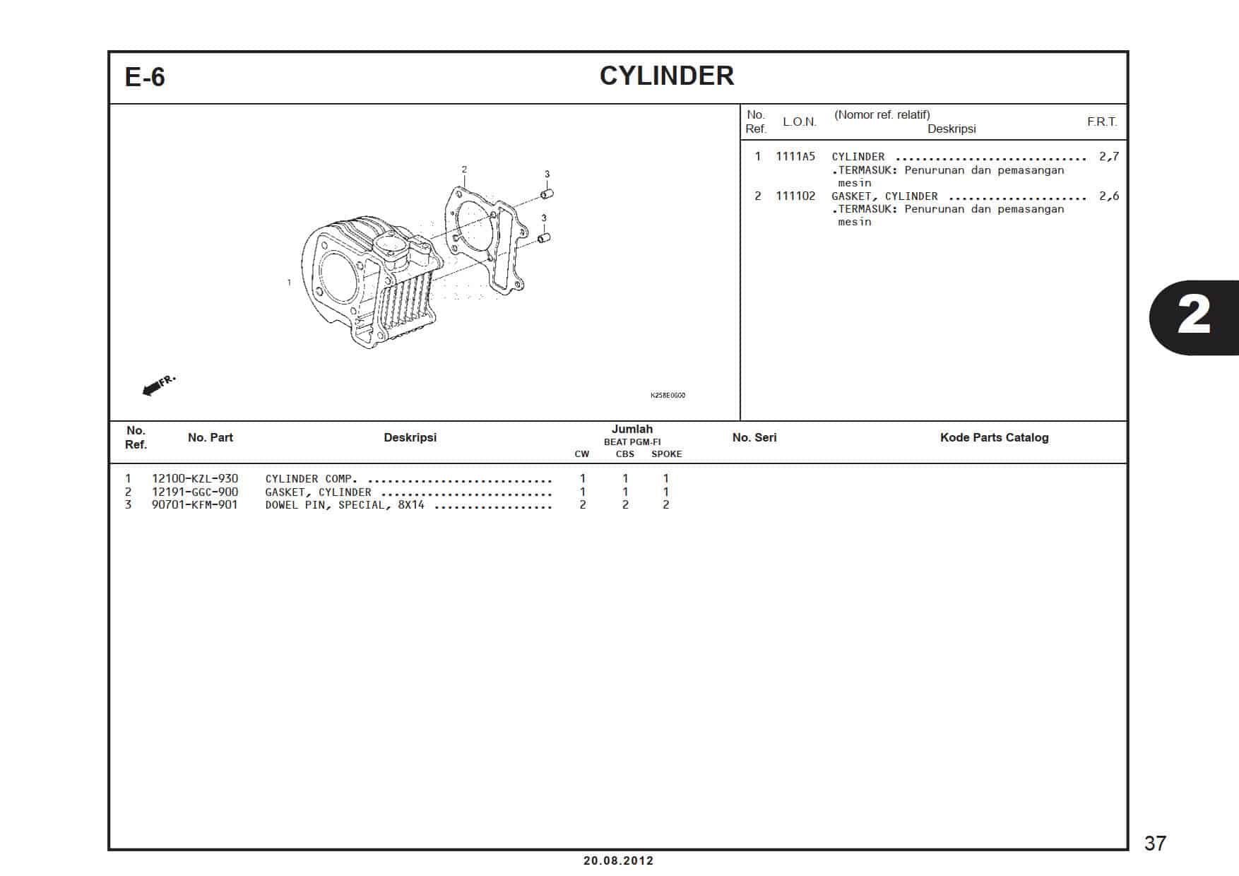 E-6 Cylinder