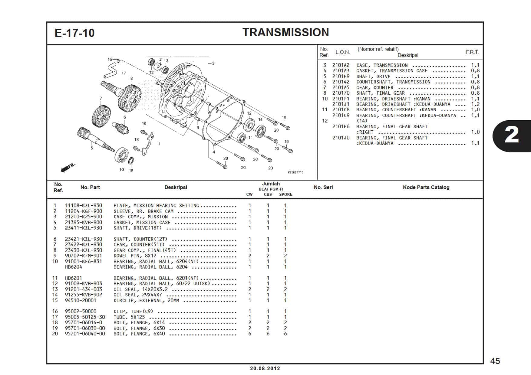 E-17-10 Transmission