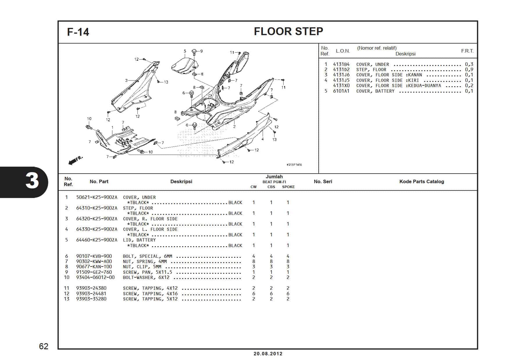 F-14 Floor Step 