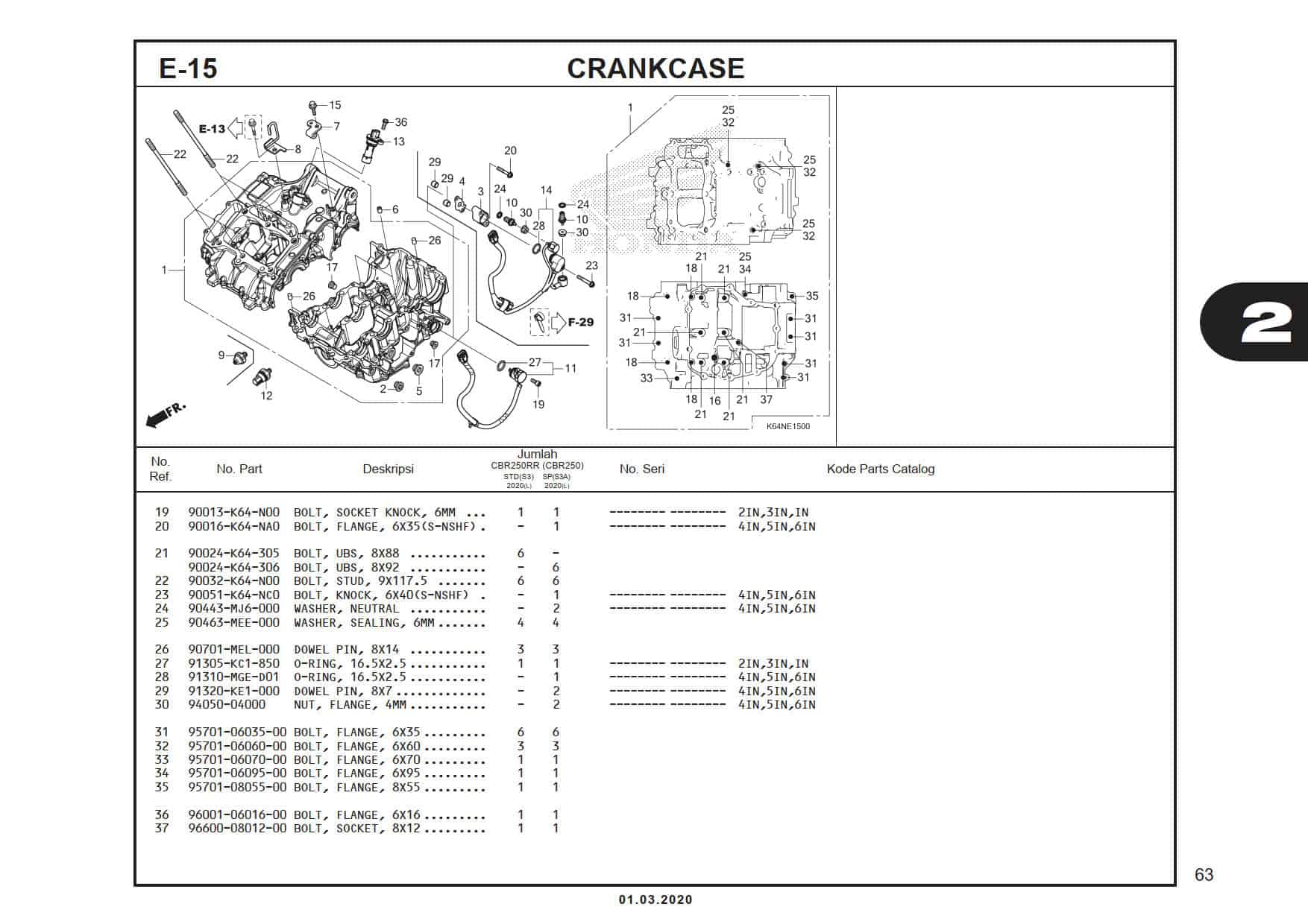 E-15 CrankCase