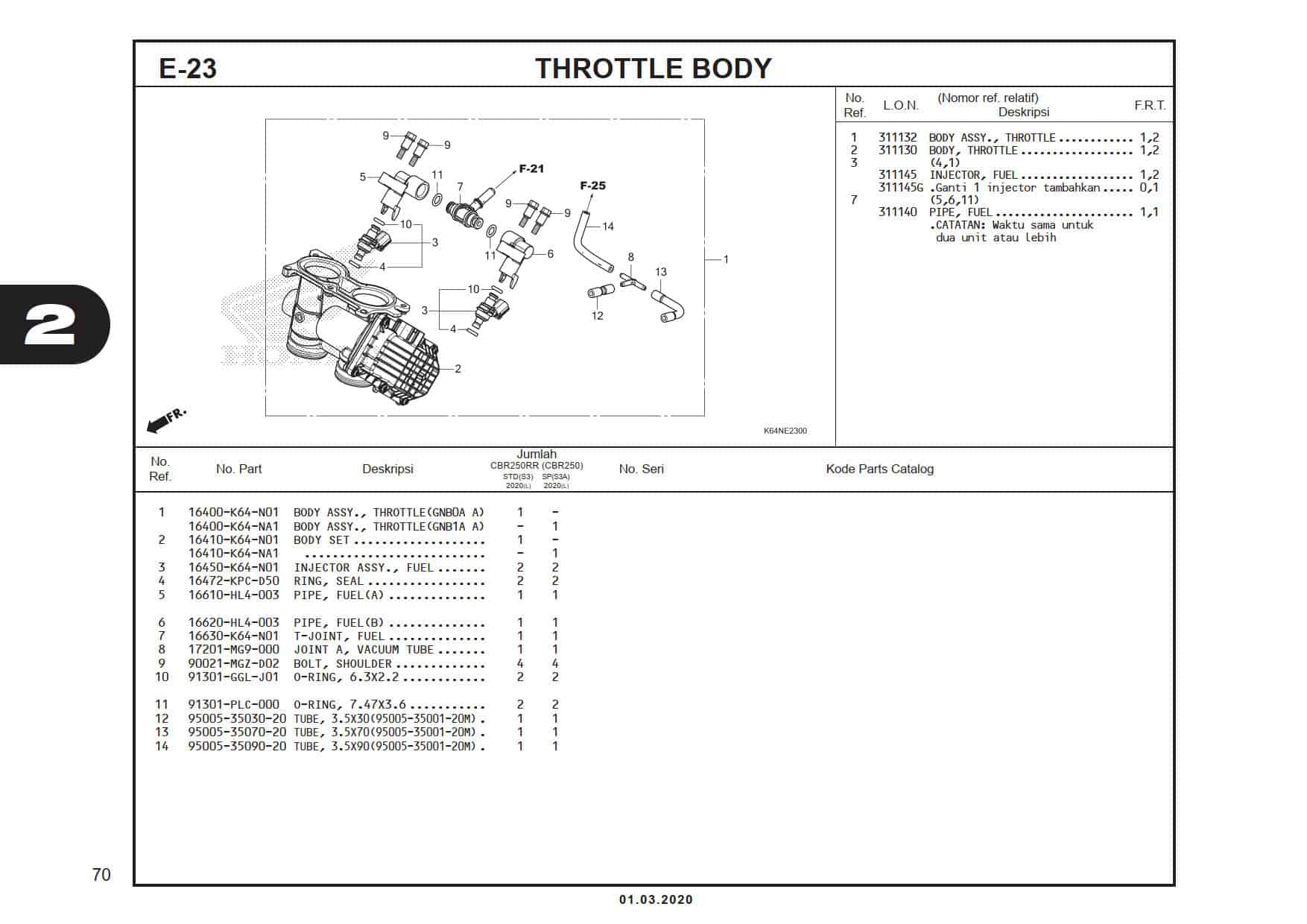 E-23 Throttle Body 