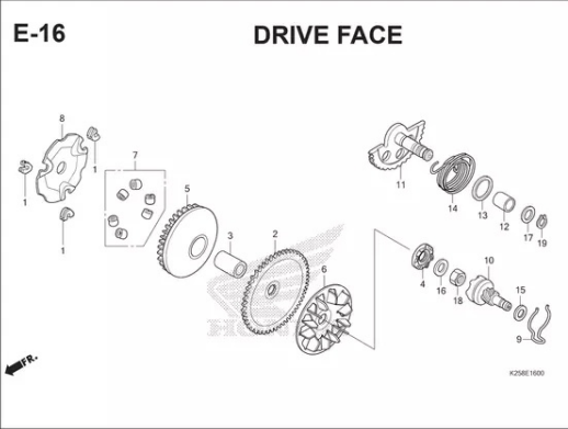 E-16 Drive Face – Katalog Suku Cadang Honda BeAT FI K25A Screenshot 2026-10-27 161948