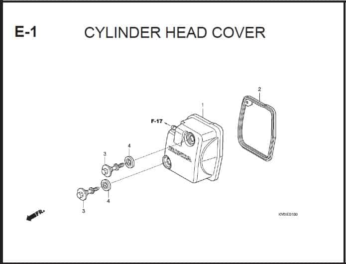 E-1 Cylinder Head