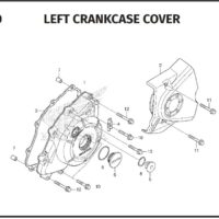 E-10 Left CrankCase Cover