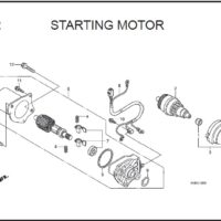 E-12 Starting Motor