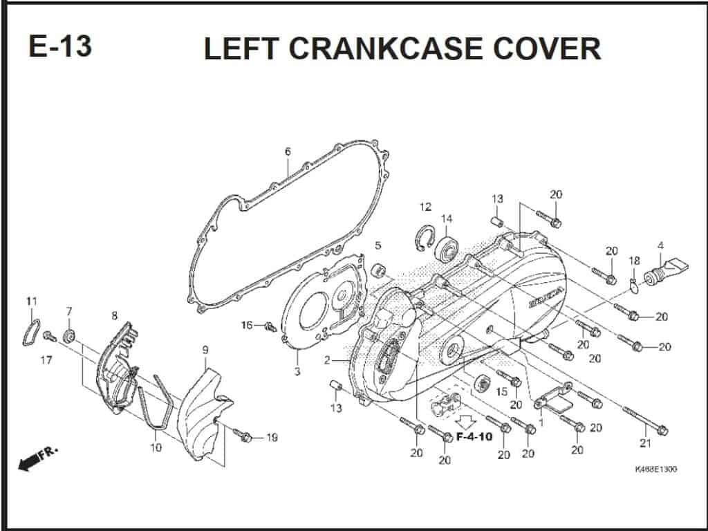 Katalog Suku Cadang Honda Vario 110 FI Harga Kredit Motor Honda