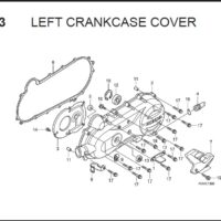 E-13 Left Crankcase Cover