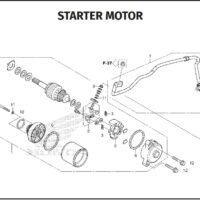 E-13 Starter Motor