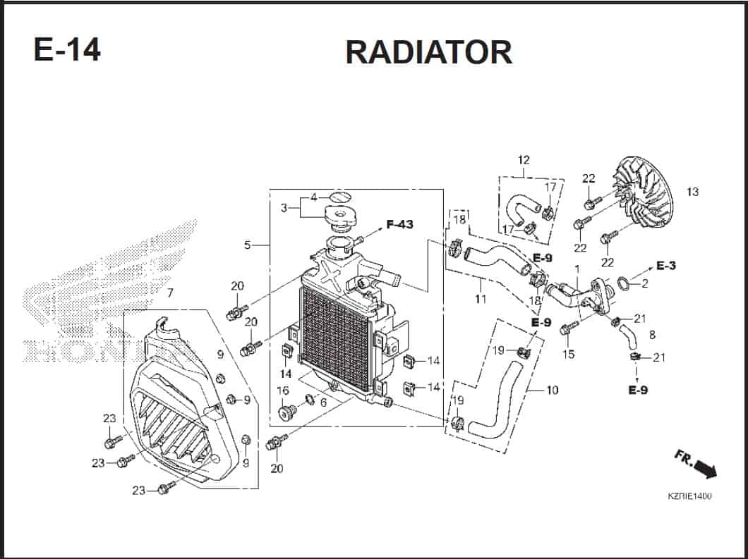 E-14 Radiator