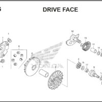 E-16 Drive Face