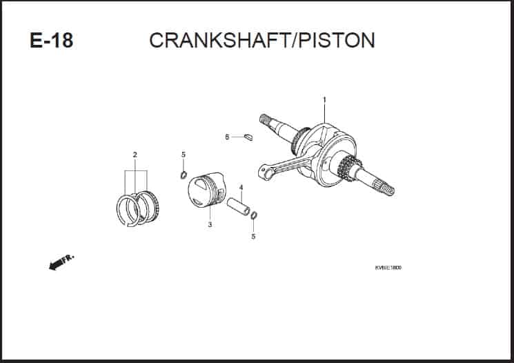 E-18 Cranksahft