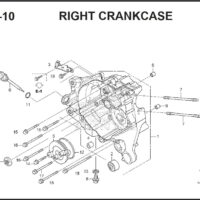E-19-10 Right CrankCase