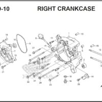 E-19-10 Right CrankCase