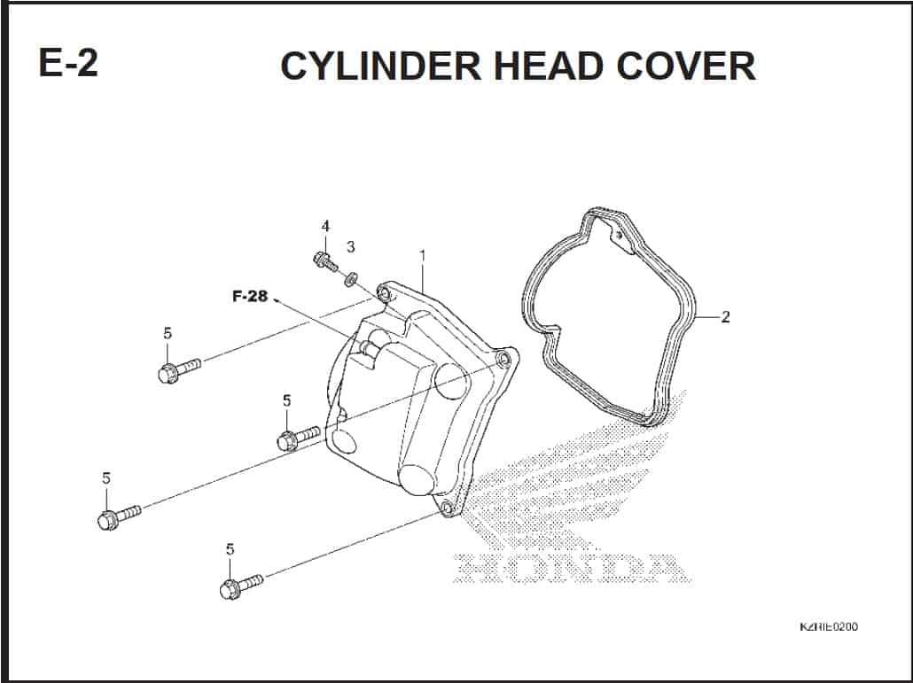 E-2 Cylinder Head Cover