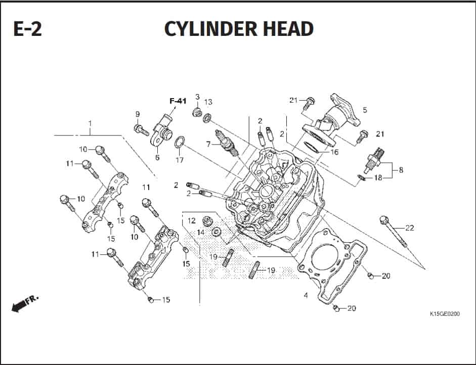 E-2 Cylinder Head